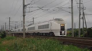 651系K103編成　9428M　快速ぶらり横浜・鎌倉号 鎌倉 行　友部～内原　通過　2018.06.10