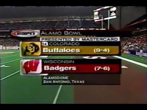 2002 Alamo Bowl #14 Colorado Vs Wisconsin No Huddle - YouTube