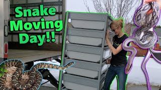 Moving our Snakes to the New Facility!