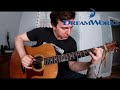 Dreamworks Intro --- Fingerstyle Guitar Cover + Free Tabs {Jacob Neufeld}