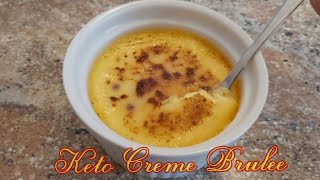 KETO CREME BRULEE | Only 4 Ingredients | Alma's Kitchen Trebbin