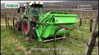 Canguro Pick Up shredder for vineyards and orchards