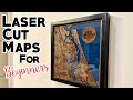 Laser Cut Maps for Beginners [xTool D1 Pro]