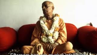 Prabhupada 0348 Helt enkelt chanta Hare Krishna i femtio år, och var säker på att bli perfekt