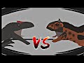 Allosaurus vs Carnotaurus (StickNodes Animation)