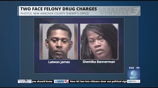 Two face felony drug charges following investigation.