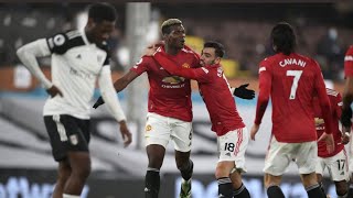 Manchester United 2vs1Fulham Review:Pogba the key to a title challenge|Cavani the striker we needed