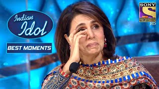 Chintu यानी Rishi Kapoor के लिए इस Message से Neetu जी की आँखें भर आई | Indian Idol Season 12
