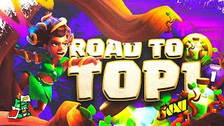 RR Spam | Road to top#1 Day2 | Recorded Legend League Live Attacks