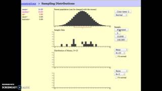 Simulation: Central Limit Theorem