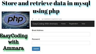 How to retrieve data from mysql datbase using php 2020 | display in bootstrap table