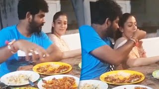 Nayanthara vignesh shivan video- നയൻതാരയ്ക്ക് ഭക്ഷണം വാരിക്കൊടുത്ത് വിഘ്നേഷ് ശിവൻ