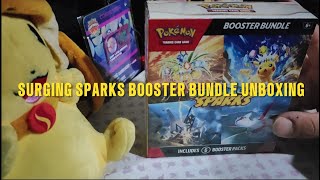 Surging Sparks Booster Bundle Unboxing