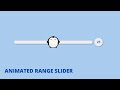 Animated & Awesome Range Slider Using Html and Css | by practical program
