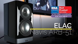 3-полосные немецкие активные колонки ELAC Navis ARB-51