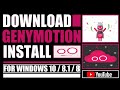 How to Download Genymotion | Install Genymotion | How to Run Genymotion Android Emulator in Windows