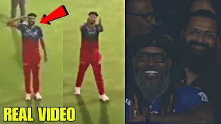 Watch Mohammad Siraj saluting Chris Gayle after the match, Rishab Shetty enjoying the vibe