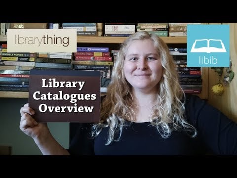 Library Catalogues Overview (Libib And LibraryThing) - YouTube