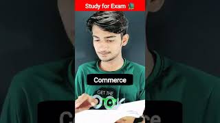Study for Exam 😀 Arts vs Commerce vs Science Student 🧑‍🎓 For Relatable? 😀😍 #shorts #viral