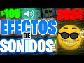 PACK De EFECTOS De SONIDOS Para VIDEOS 2024