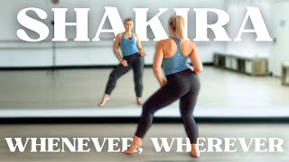 Jazz Dance Choreography Tutorial (Intermediate) - Wherever, Whenever by Shakira