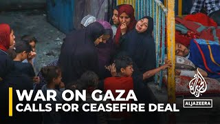 Joint statement on Gaza ceasefire deal puts pressure on Israel, Hamas but still ‘no breakthrough’