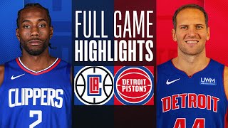 CLIPPERS at PISTONS | FULL GAME HIGHLIGHTS | February 2, 2024