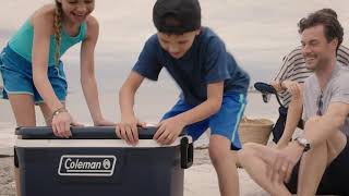 Coleman 316 Series Insulated Portable Cooler with Heavy Duty Latches Leak Proof Outdoor