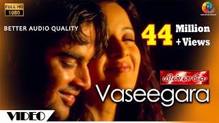 Vaseegara Official Video | Full HD | Minnale | Harris Jayaraj | Madhavan | Gautham V Menon