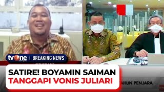 Boyamin Soal Vonis Juliari: Mungkin Hakim Akan Terapkan Seumur Hidup, Tapi Khawatir Dikoreksi