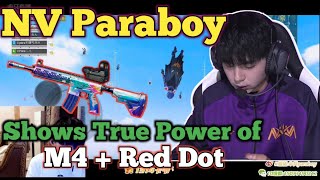 Nv Paraboy Shows True Power of M416 + Red Dot only • 22Kills 3300+ Dmg Crazy Clearance of Sanhok Map