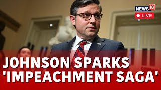 Mike Johnson Vs Biden Live | Rep. Mike Johnson Outlines Impeachment Inquiry on House Floor | N18L