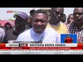 Azimio supporters in Western Kenya pour out in the streets for demonstrations after call by Raila