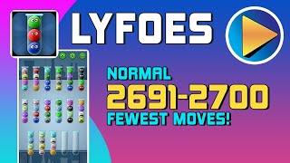 Lyfoes Normal Levels 2691 to 2700 Walkthrough [100% Perfect!]