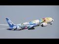 桃園機場全日空 酷航寶可夢彩繪機起降紀錄 taoyuan int’l airport pokémon livery jet ana scoot