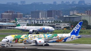 桃園機場全日空/酷航寶可夢彩繪機起降紀錄|Taoyuan Int’l Airport Pokémon Livery Jet(ANA/Scoot)