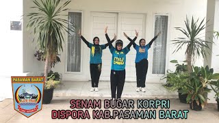 Senam Bugar Korpri||Dispora Pasaman Barat