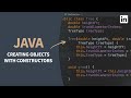 Java Tutorial - Creating objects with constructors