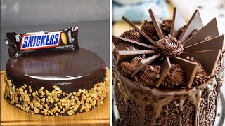 Melting Chocolate Cake Decorating Ideas | How To Make Chocolate Cake At Home | So Yummy Tutorials