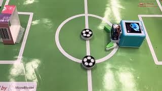 【FOSDEM 2025 demo】Learn to program tabletop football playing robots