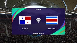 PES 2021 | Panama vs Costa Rica - International Friendly | Full Gameplay