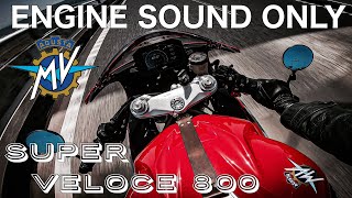 走る宝石 - The Pure Sound of MV Agusta Superveloce800 - Engine  Sound