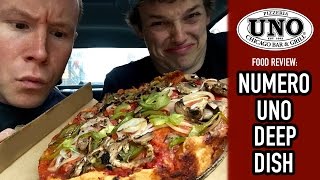 Food Review of Pizzeria Uno Deep Dish in Downtown Chicago