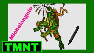 How to draw  Ninja turtles