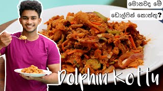 ඩොල්ෆින් කොත්තු | Tasty \u0026 Easy Dolphin Kottu | Wild Cookbook | Charith N Silva