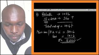 INCOME TAX | KCSE MATHS 2009