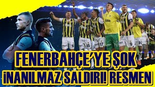 SONDAKİKA Fenerbahçe'ye Çirkin Saldırı! Otobüs Kurşunlanmasını Falan UNUTUN! İşte Detaylar...