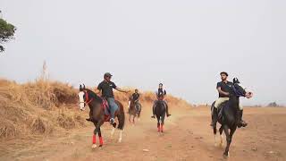 Dr.Arjun Gunde horse riding grape county ranch #nashik #trimbakeshwarjyotirlinga#additional ceo zp