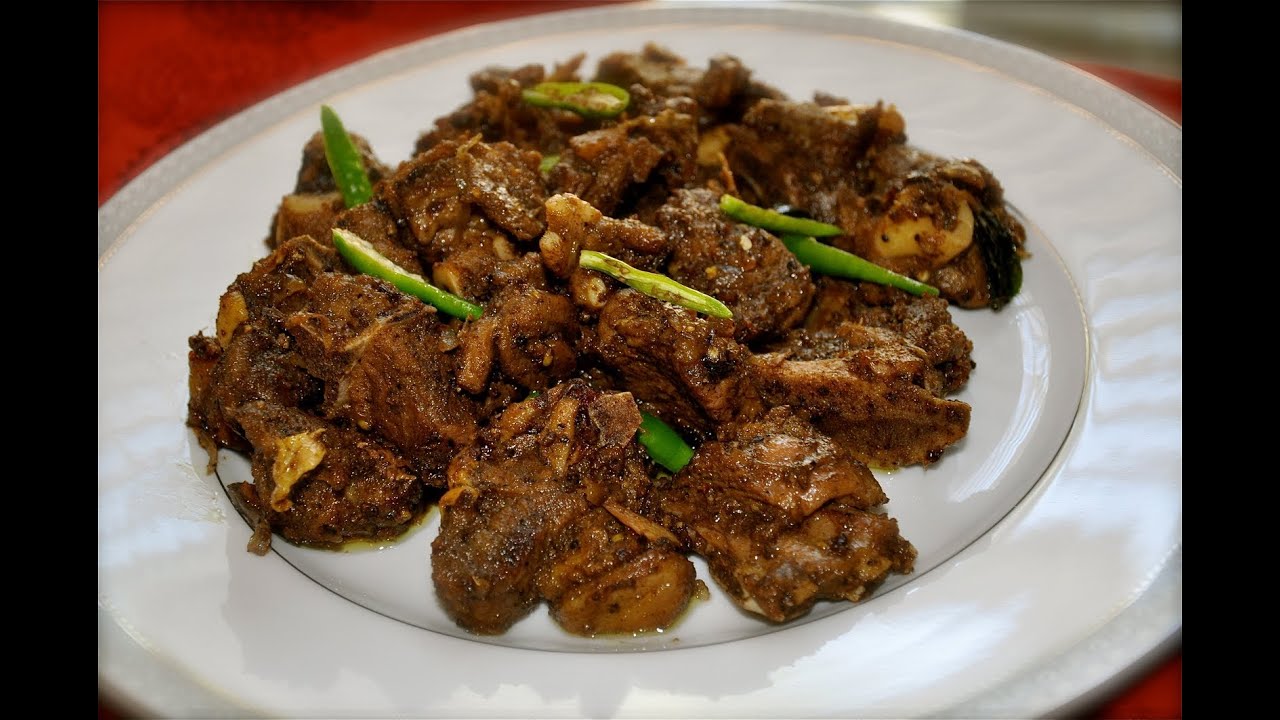 Easy Mutton Roast / Kerala Mutton Roast - YouTube