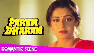 Mithun Chakraborty,Moushumi Chatterjee Romantic Scene From Param Dharam परम धर्म 1987